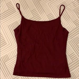 Maroon Tank Top